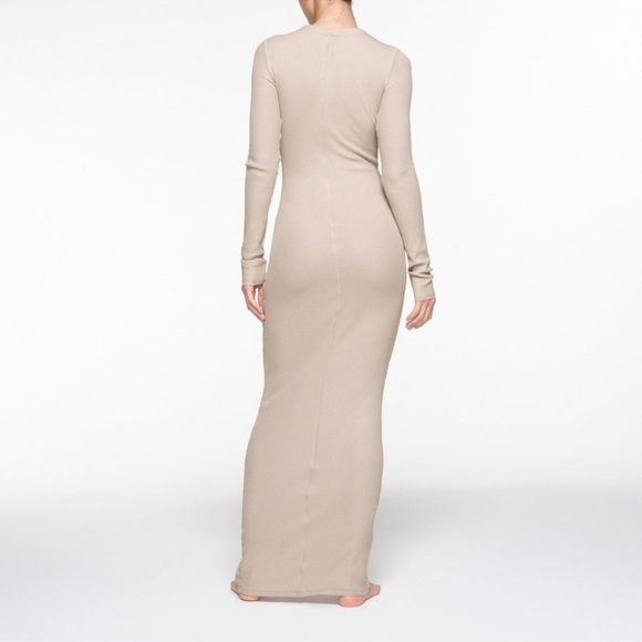 knee length dresses for ladies Cowl Neck Swing Dress - Betsey's Boutique Shop